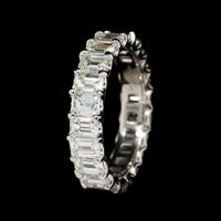 Platinum Estate Diamond Eternity Band