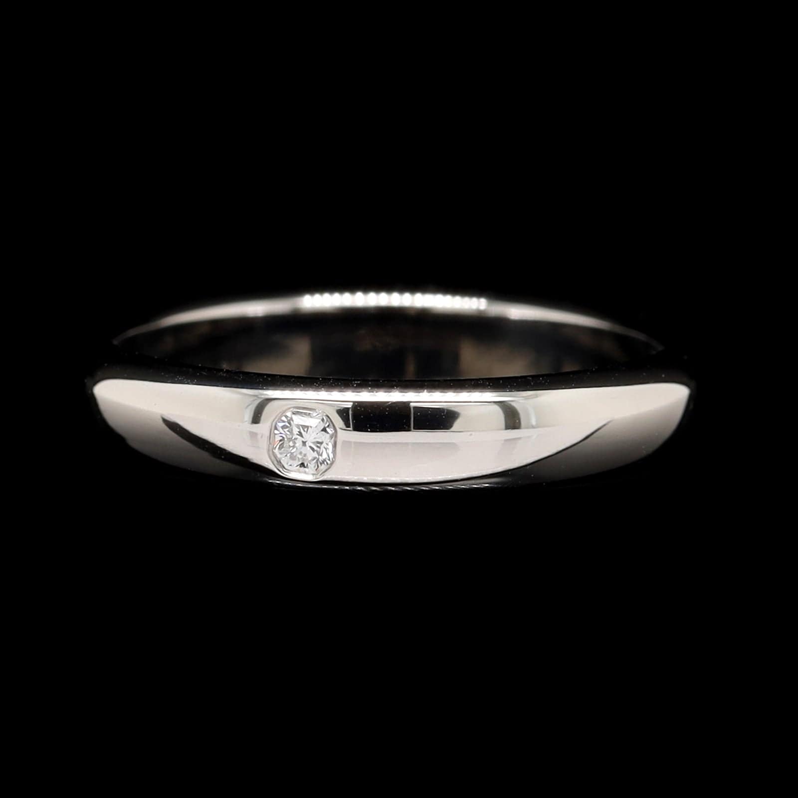 Tiffany & Co. Platinum Estate Diamond Lucida Band