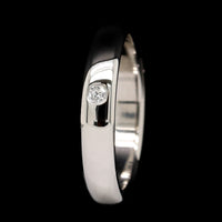 Tiffany & Co. Platinum Estate Diamond Lucida Band