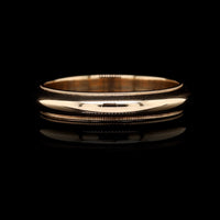 14K Yellow Gold Estate Wedding Band