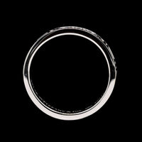 Tiffany & Co. 18K White Gold Estate Diamond Atlas Band