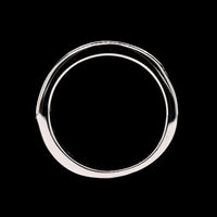14K White Gold Estate Diamond Band