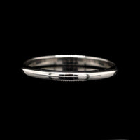 Tiffany & Co. Platinum Estate 2.00mm Band