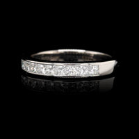 Platinum Estate Diamond Band
