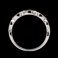 18K White Gold Estate Diamond Band