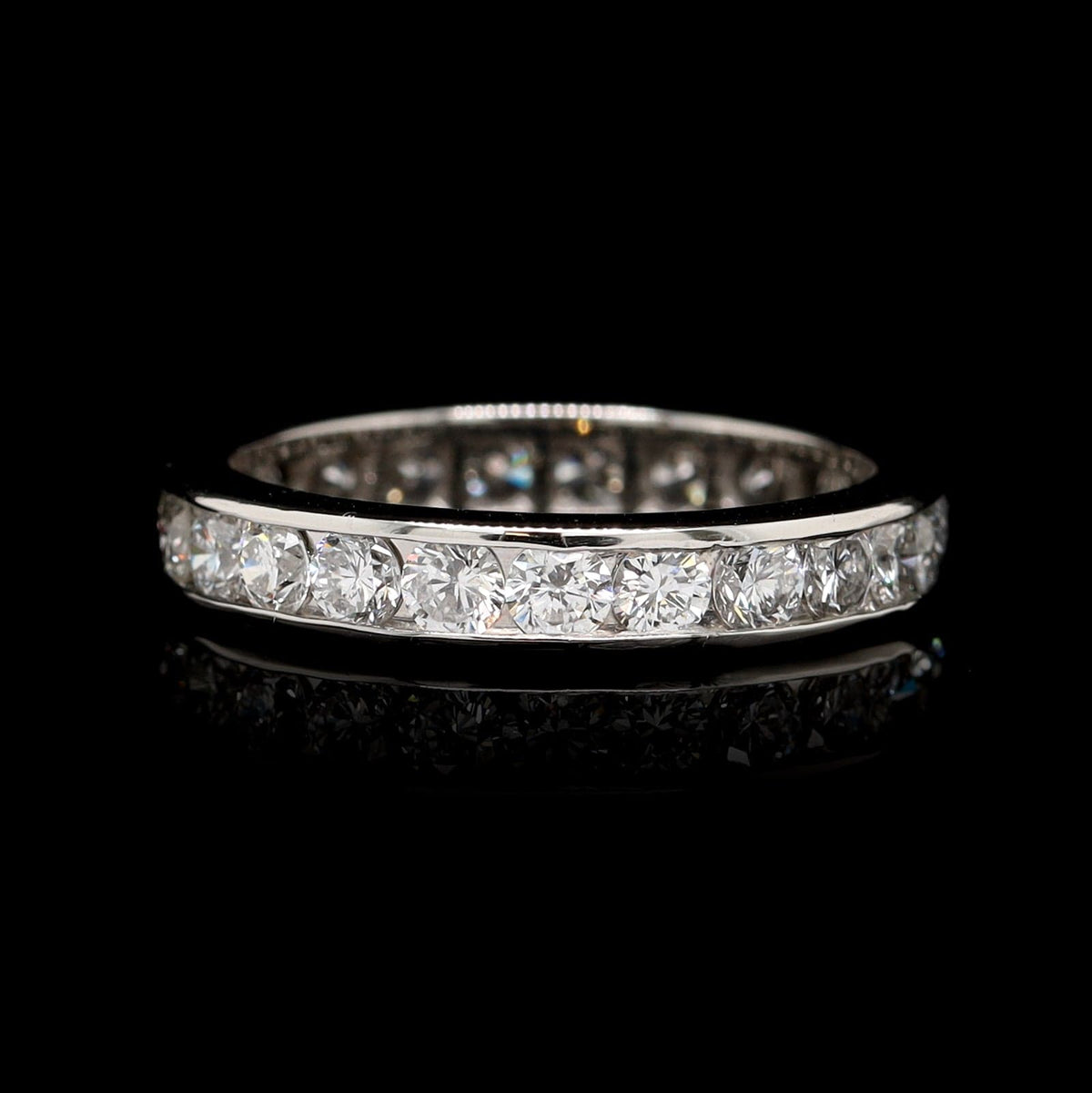 Platinum Estate Diamond Eternity Band