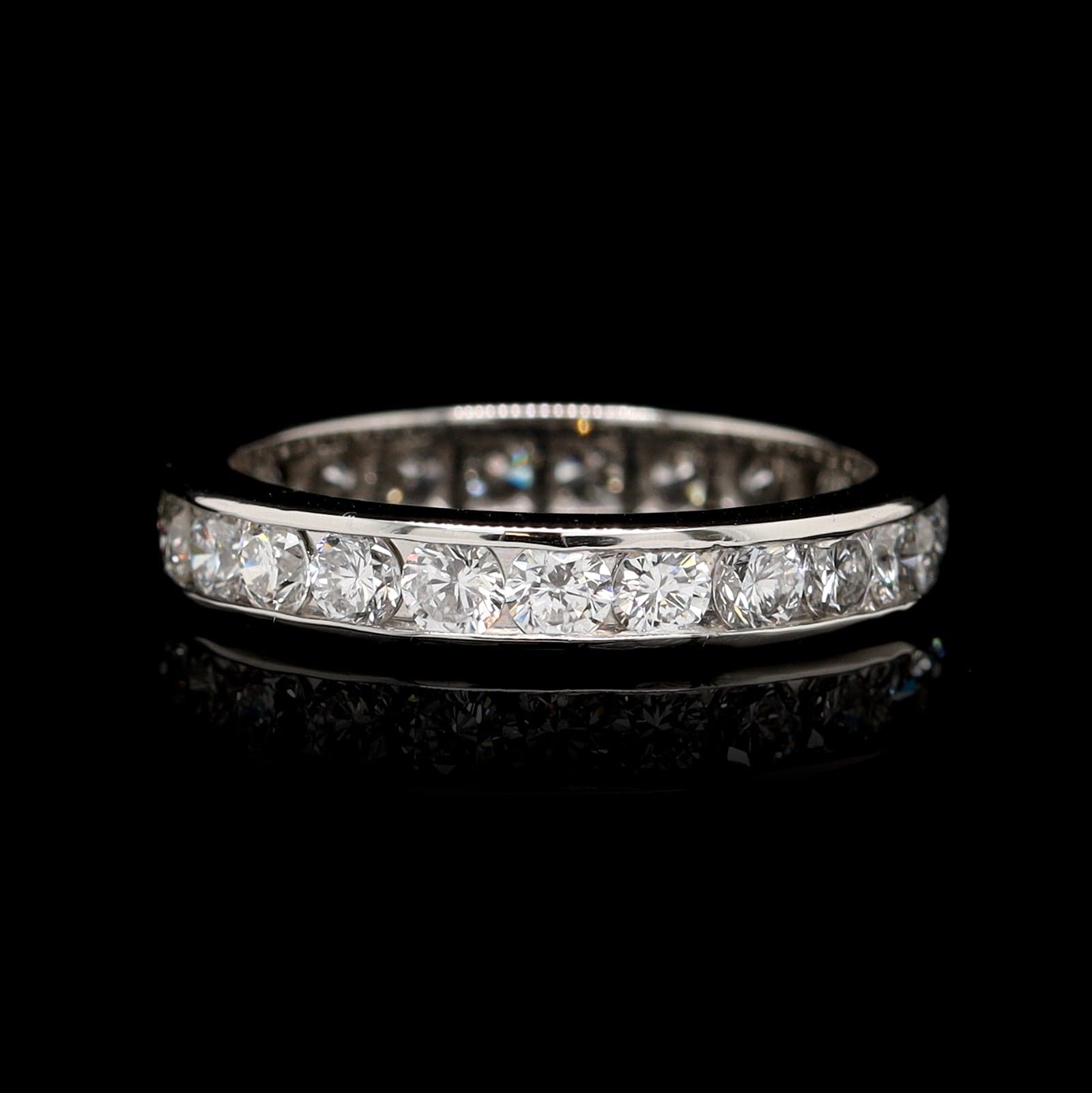 Platinum Estate Diamond Eternity Band