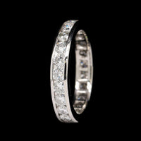 Platinum Estate Diamond Eternity Band