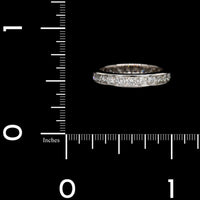 Platinum Estate Diamond Eternity Band