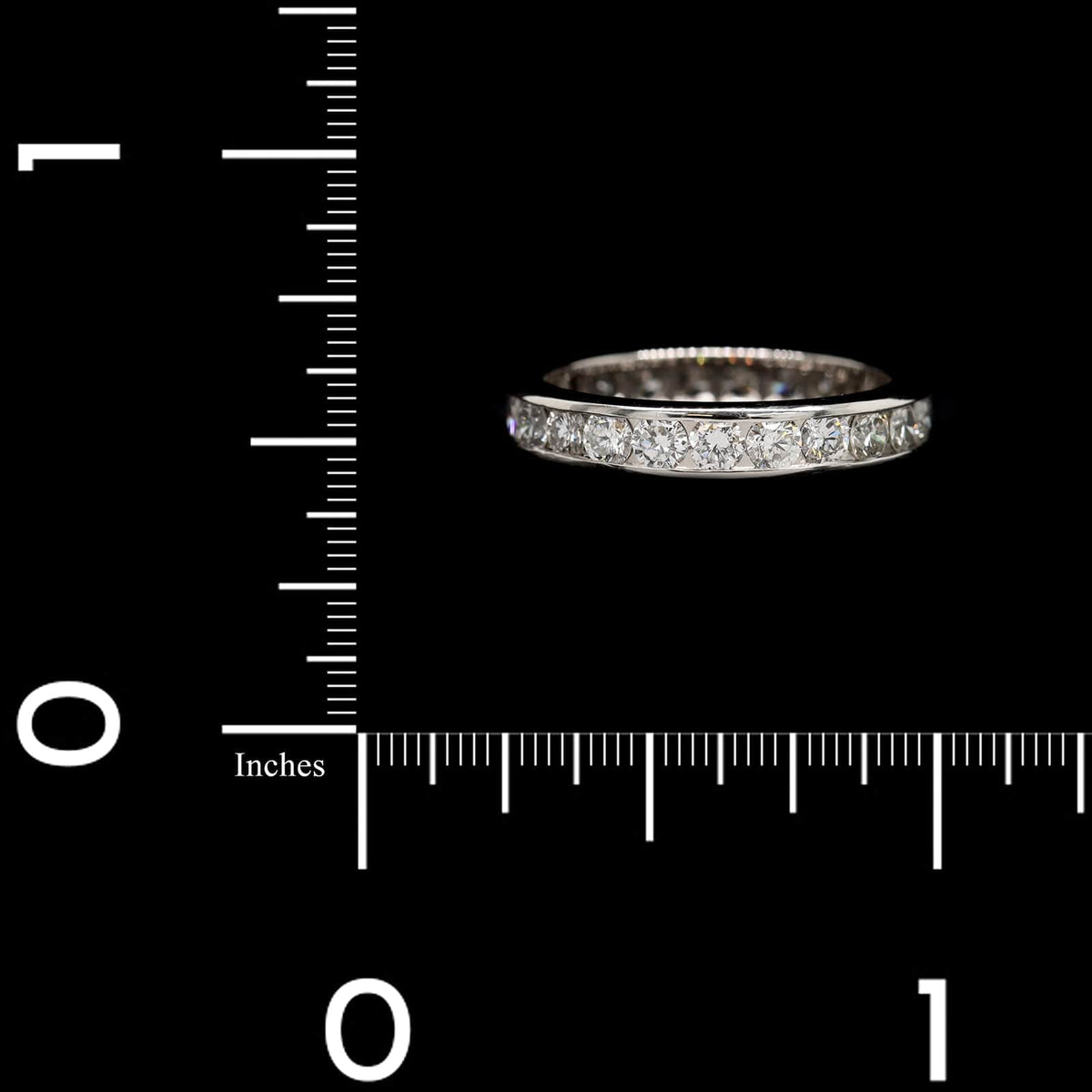 Platinum Estate Diamond Eternity Band
