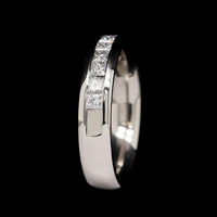 Platinum Estate Diamond Band