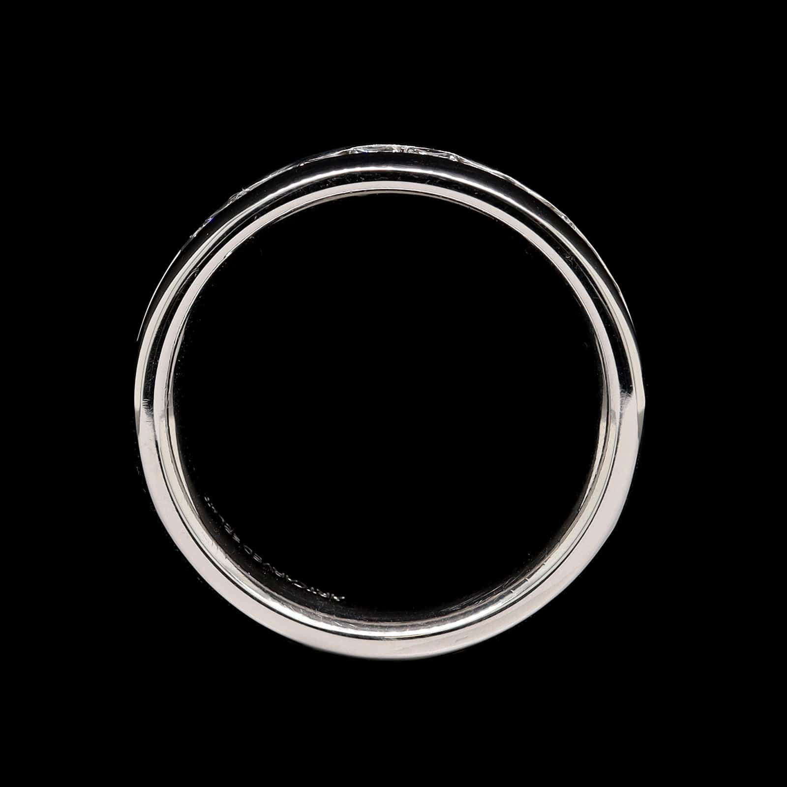 Platinum Estate Diamond Band