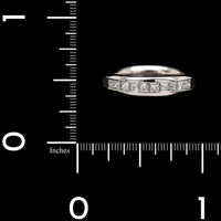 Platinum Estate Diamond Band
