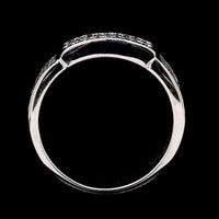 18K White Gold Estate Diamond Band