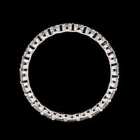 Memoire Platinum Estate Eternity Petite Prong Diamond Band