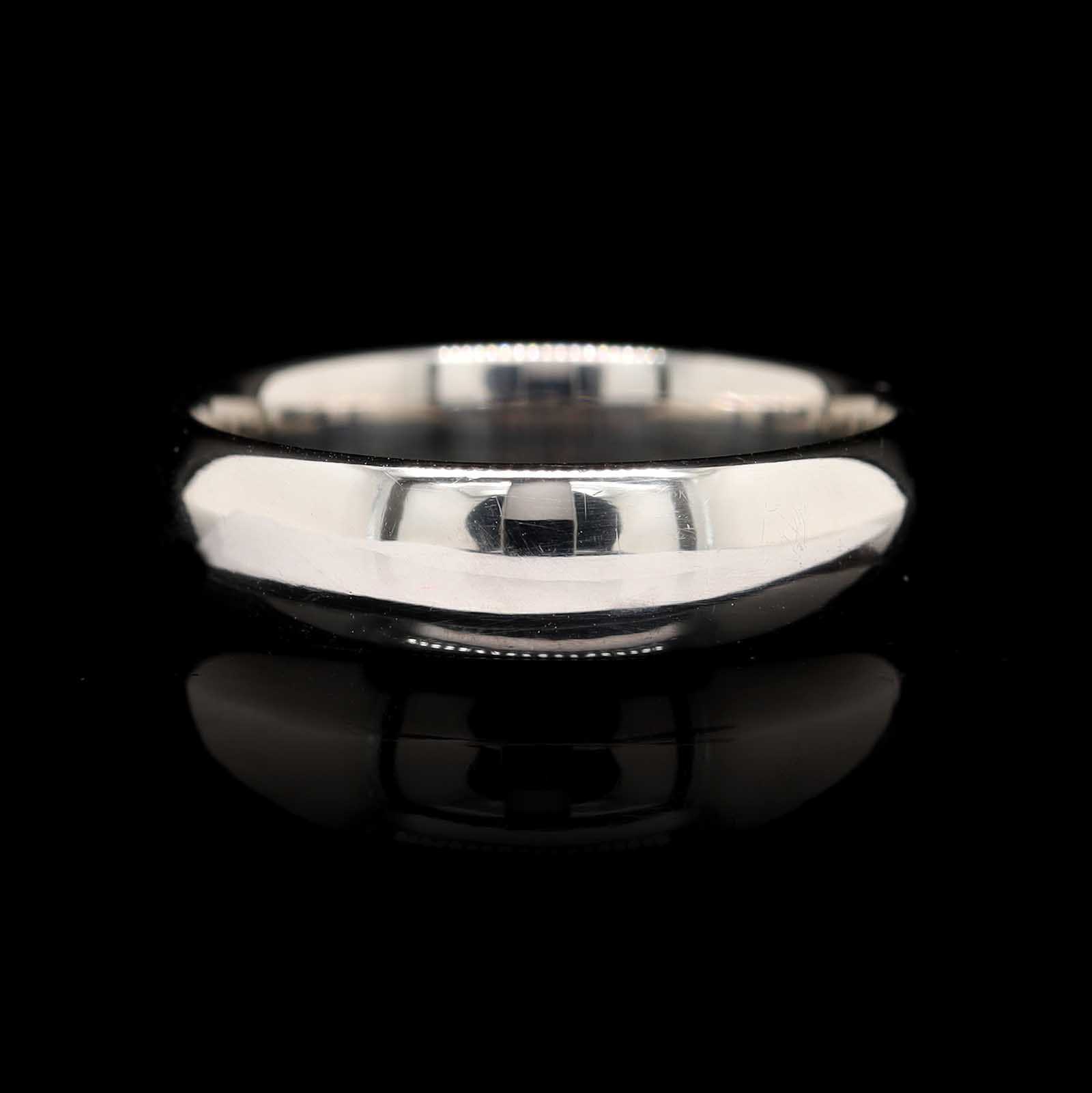 Platinum Estate Wedding Band