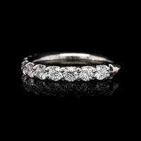 Platinum Estate Diamond Band