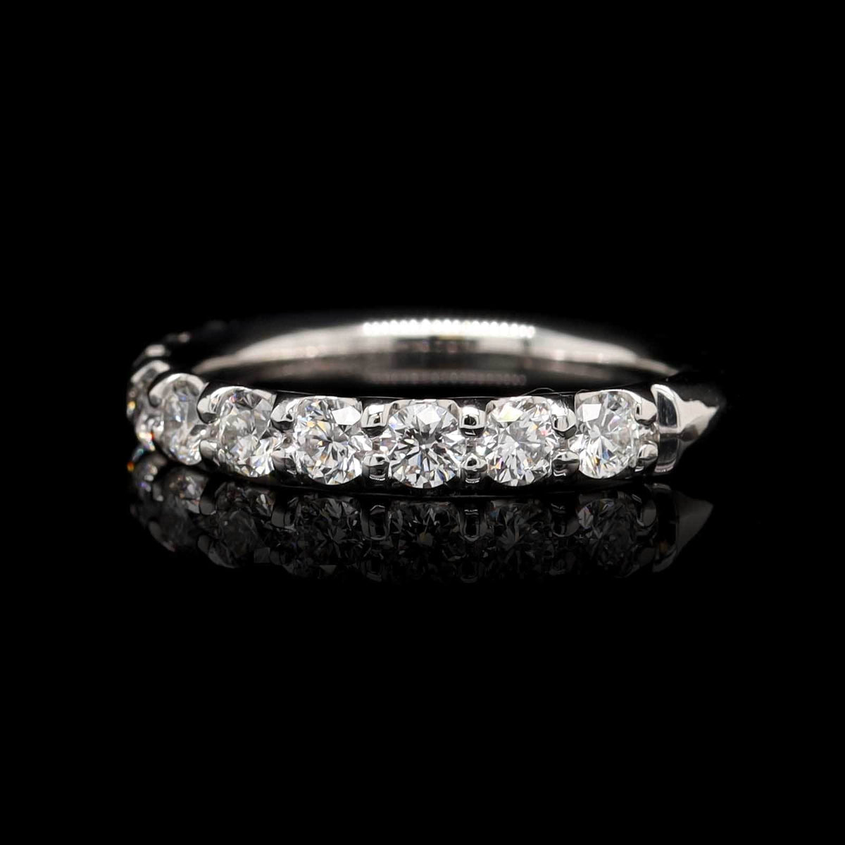 Platinum Estate Diamond Band