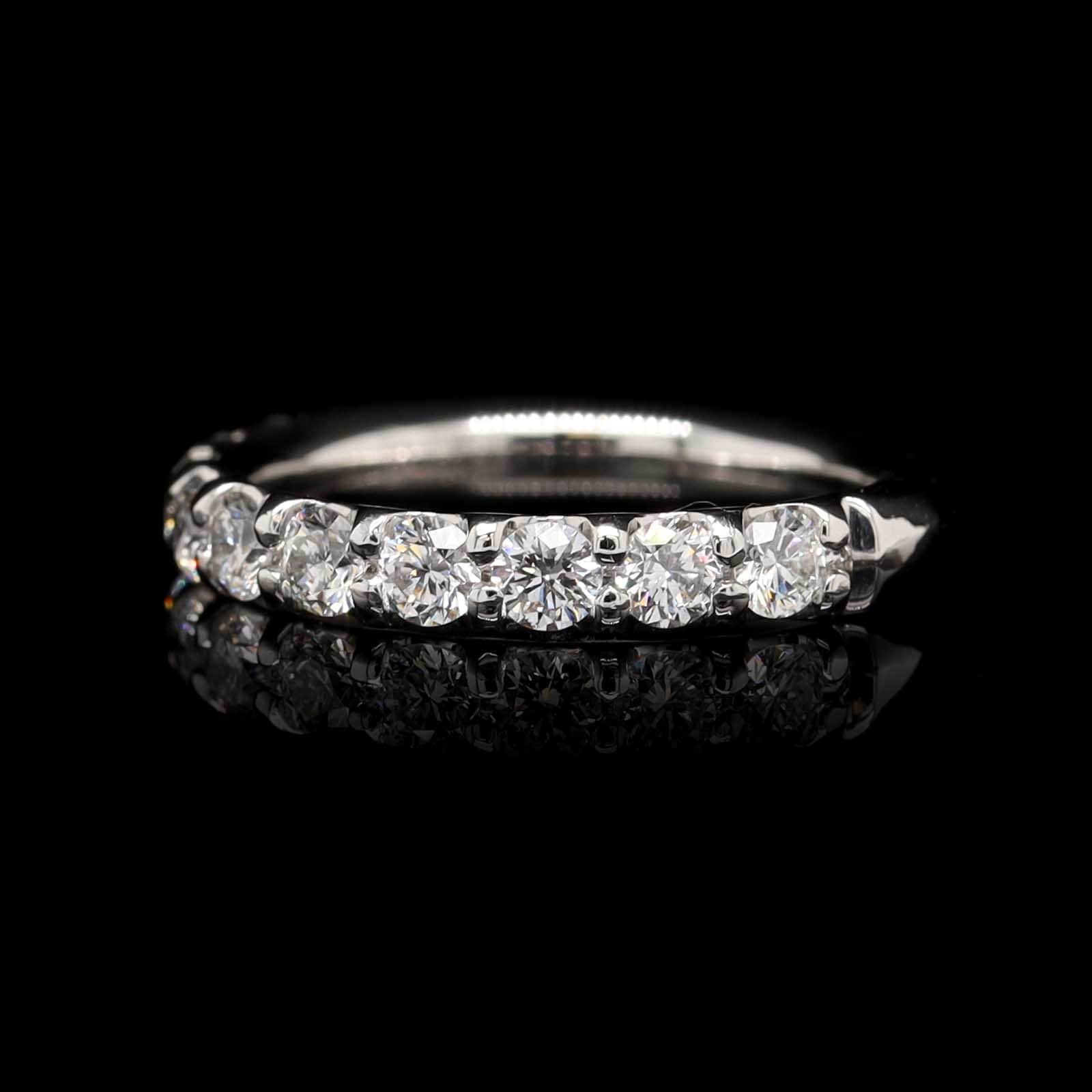 Platinum Estate Diamond Band