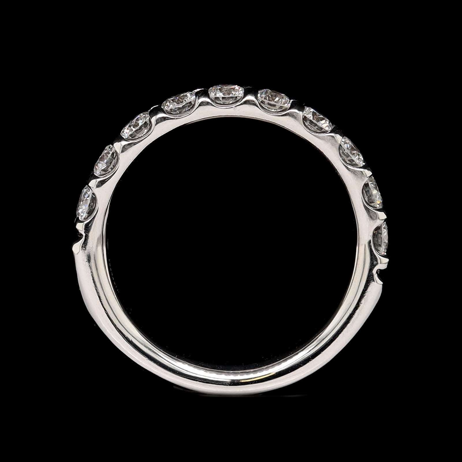 Platinum Estate Diamond Band