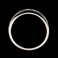 14K White Gold Estate Diamond Band