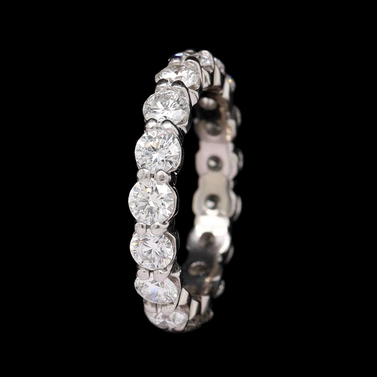 Platinum Estate Diamond Eternity Band