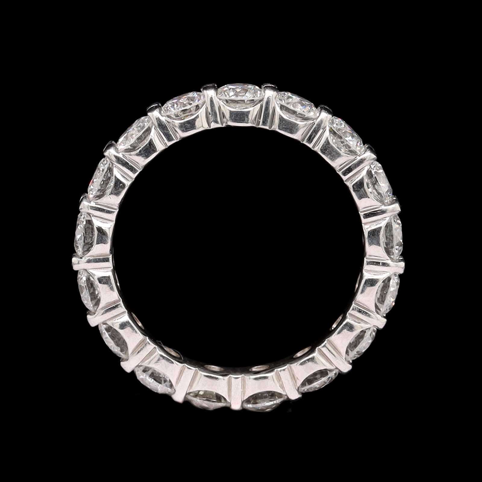 Platinum Estate Diamond Eternity Band
