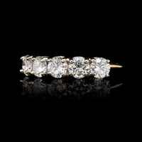 14K Yellow Gold Estate Diamond Band