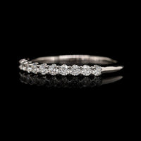 Platinum Estate Diamond Band
