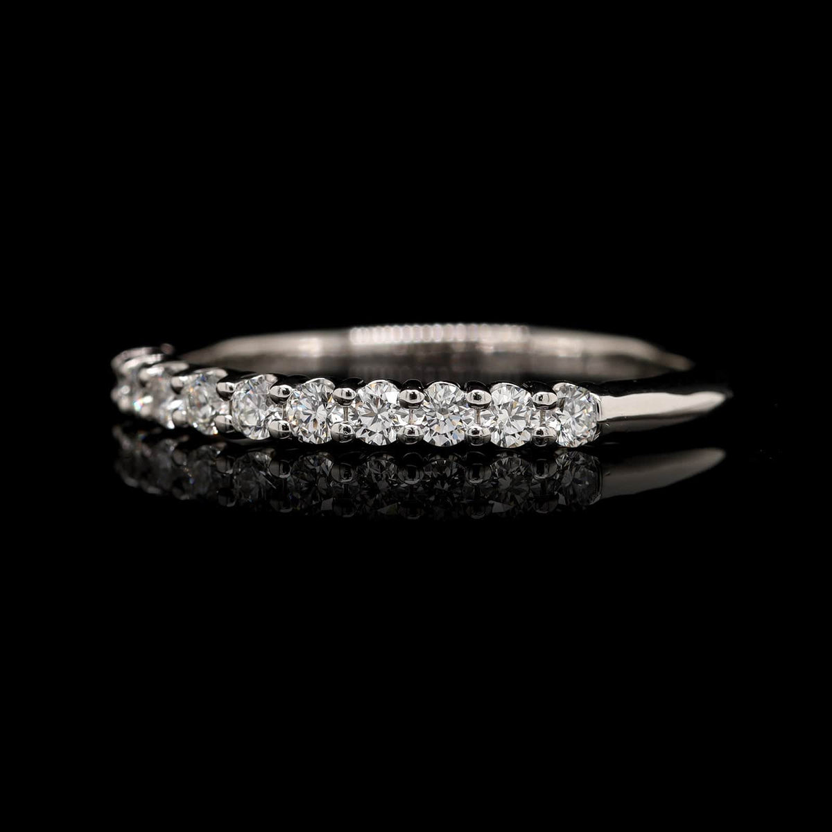 Platinum Estate Diamond Band