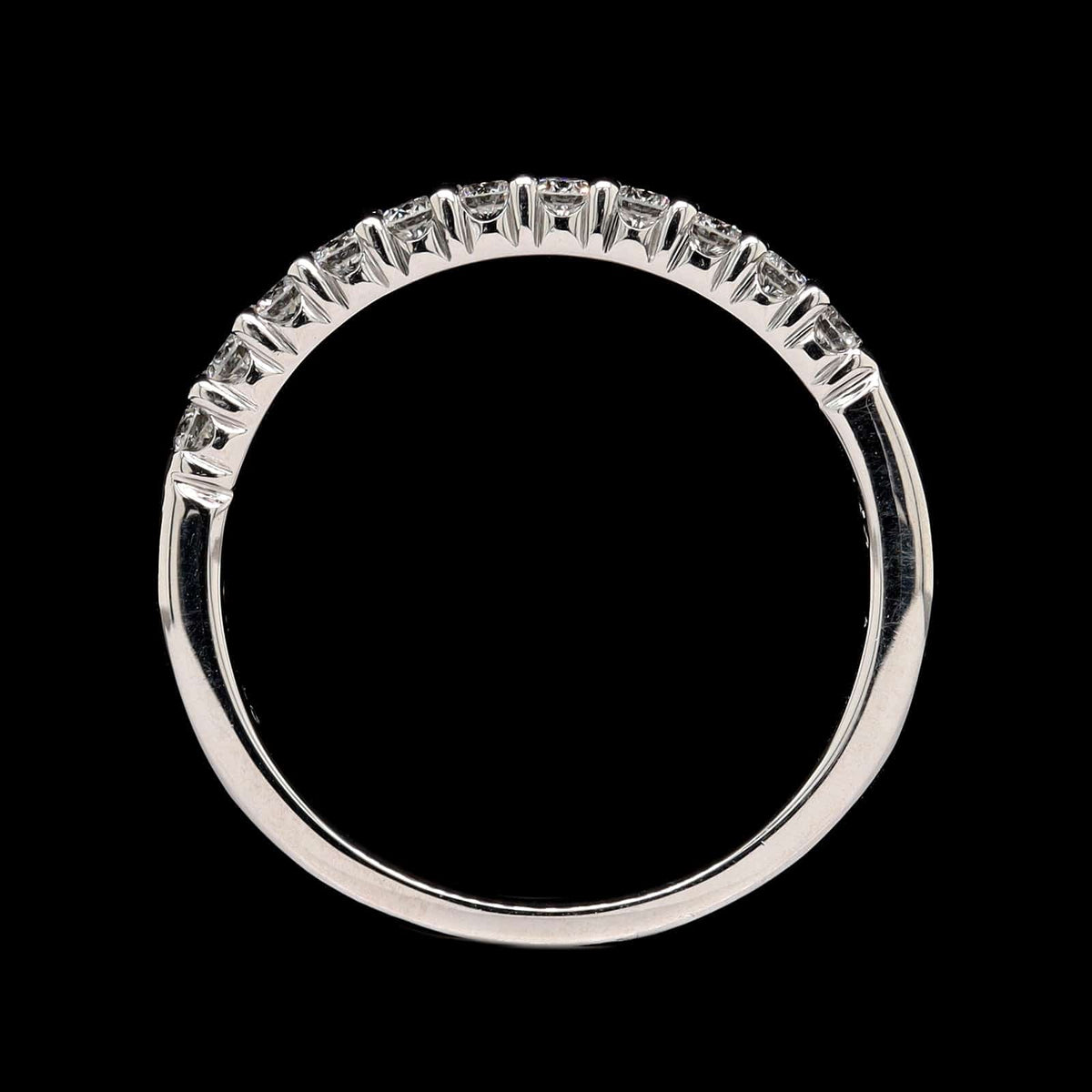 Platinum Estate Diamond Band