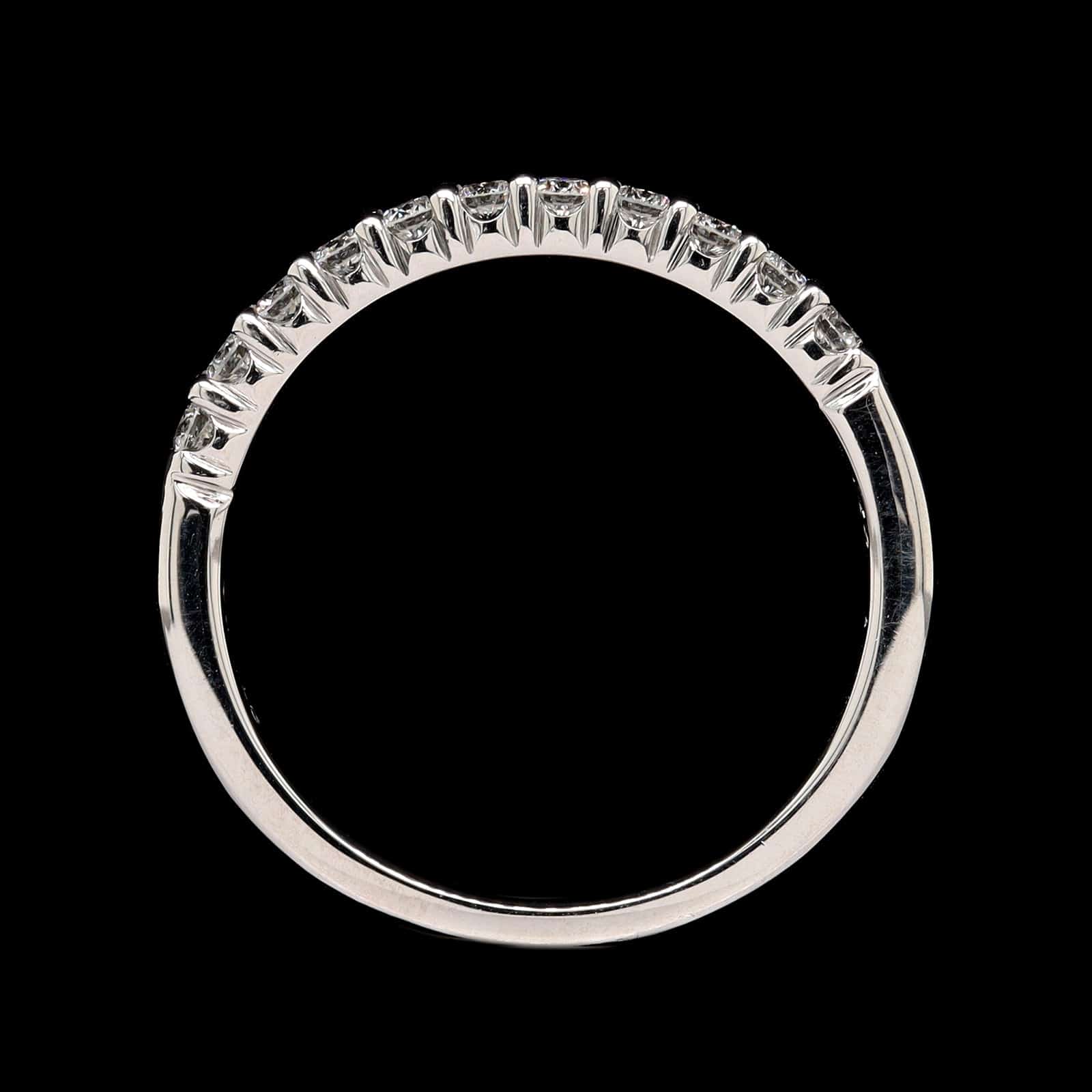 Platinum Estate Diamond Band
