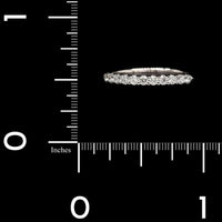 Platinum Estate Diamond Band