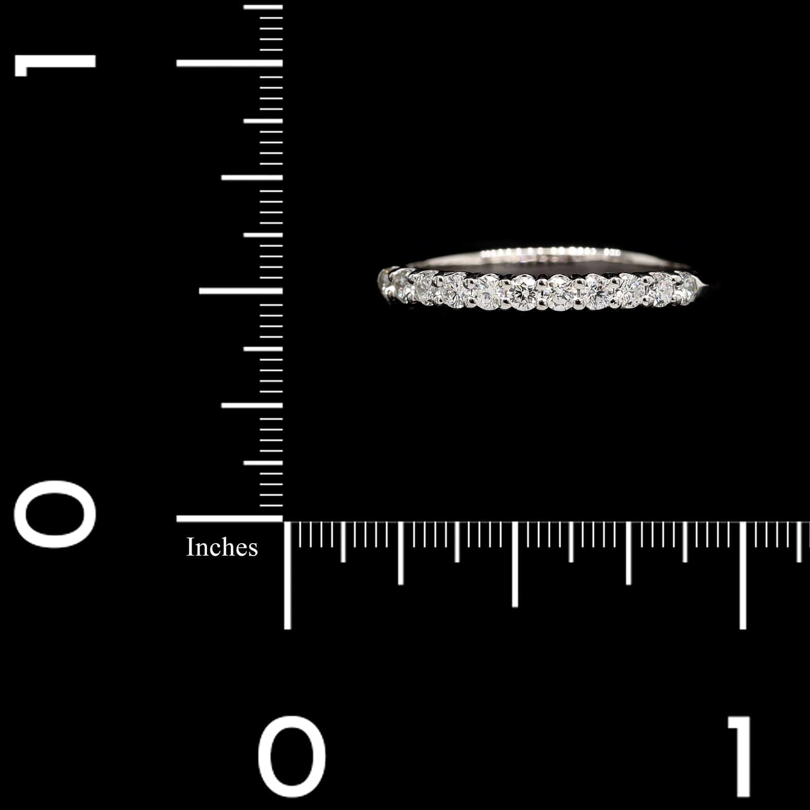 Platinum Estate Diamond Band