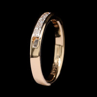 14K Yellow Gold Estate Diamond Band