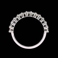 14K White Gold Estate Diamond Band