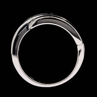 14K White Gold Estate Diamond Band