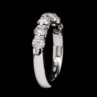 18K White Gold Estate Diamond Band