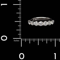 18K White Gold Estate Diamond Band