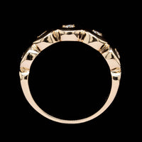 14K Yellow Gold Estate Diamond Band