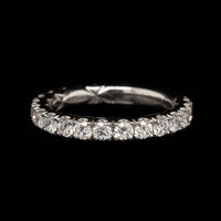 Platinum Estate Diamond Band