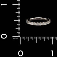 Platinum Estate Diamond Band