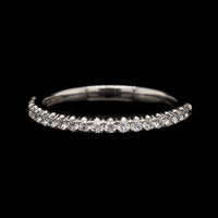 Platinum Estate Diamond Band