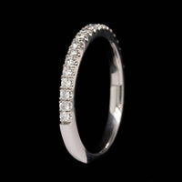 Platinum Estate Diamond Band