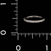 Platinum Estate Diamond Band