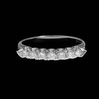 Platinum Estate Diamond Band