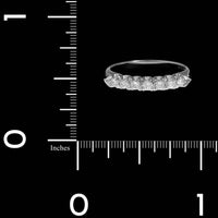 Platinum Estate Diamond Band