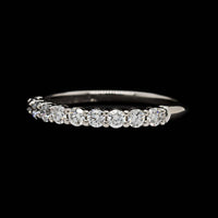 Tiffany & Co. Platinum Estate Diamond Tiffany Forever Band