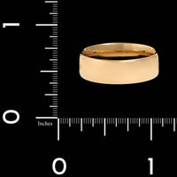 14K Yellow Gold Estate Comfort Fit Band