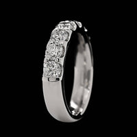 Memoire Platinum Estate Diamond 9 Stone Odessa Band